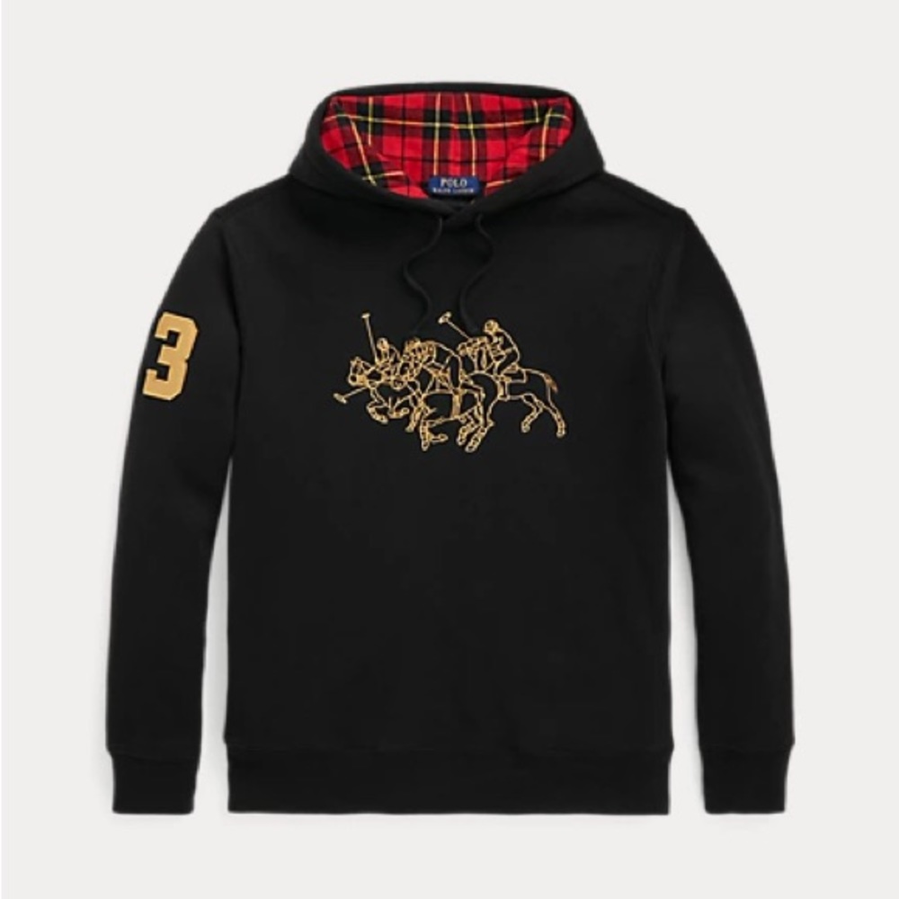 Men’s Lunar New Year Polo Pony Hoodie NWT